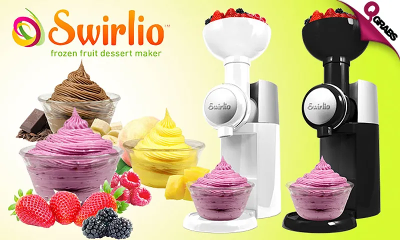 Swirlio Frozen Fruit Dessert Maker!
